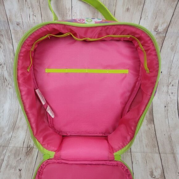 Polly Pocket Carrying Case Pink Green 2005 - Picture 7 of 11